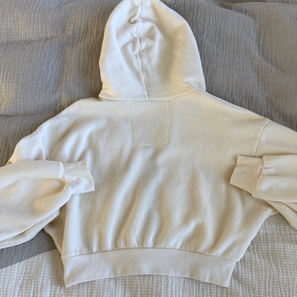 NWT Aviator Nation Sunset Patch Crop Zip Hoodie - Picture 4 of 4